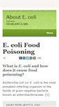 Mobile Screenshot of about-ecoli.com