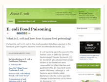 Tablet Screenshot of about-ecoli.com